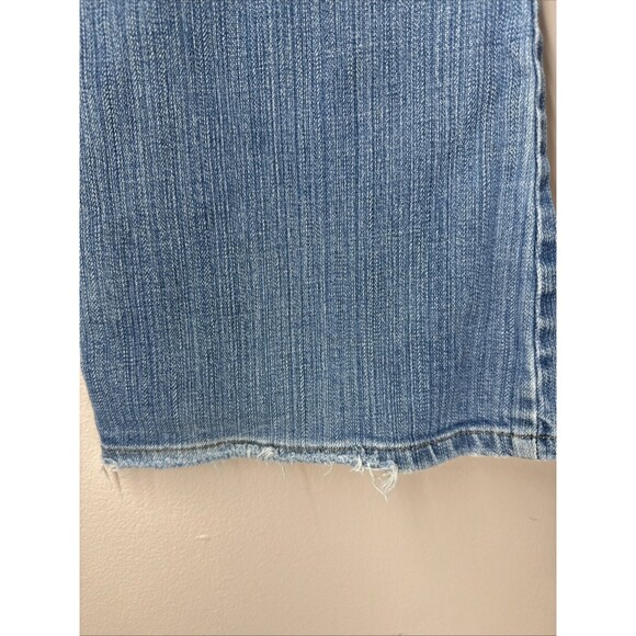 Vtg Candie's Jeans Women's Blue Medium Wash Low Rise Flare Jeans 29” Waist - Picture 10 of 11